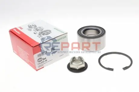 Підшипник маточини (передньої) Ford Fiesta -08 (+ABS) (39x72.04x37) FAG 713678100 Купити в Україні