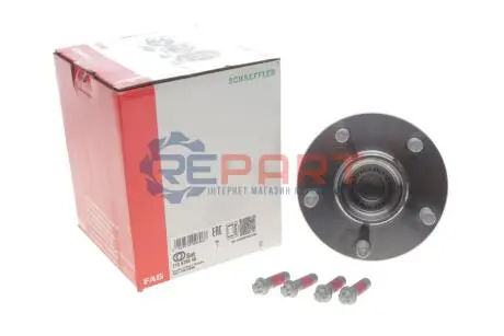 Підшипник маточини (задньої) Ford Focus II 04-12/C-MAX 07-12 (+ABS)(к-кт) FAG 713678940 Купити в Україні