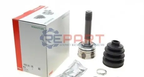 Фото 1 — ШРКШ (зовнішній) Mitsubishi Pajero 2.5 TD -00 (28x25x216.1) FAG (771051330) Фото ШРКШ (зовнішній) Mitsubishi Pajero 2.5 TD -00 (28x25x216.1) FAG (771051330) зображення 1