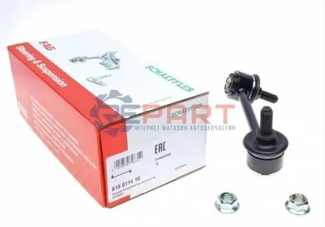 Тяга стабилизатора (переднего) Hyundai Santa Fe 2.0/2.4/2.7 CRDi 01-06 FAG 818 0114 10 Купить в Украине