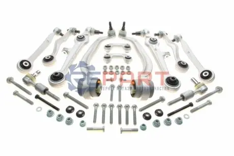 Комплект передніх важелів передн AUDI A4 B5, A4 B6, A6 C5 SKODA SUPERB I VW PASSAT B5, PASSAT B5.5 1.6-4.2 11.94-03.08 FAG 823 0036 30 Купити в Україні