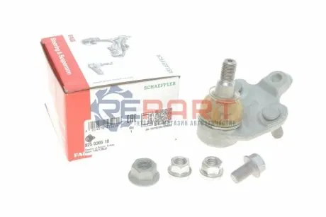 Опора кульова (передня/знизу) Toyota Avensis 05-08/Corolla Verso 04-09 FAG 825 0305 10 Купити в Україні