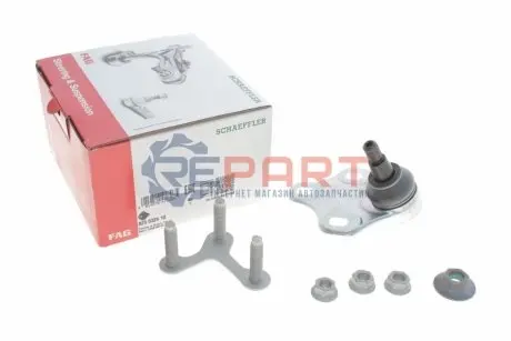 Шарова опора Прав (нижн передн) (діаметр конуса 15,3mm) AUDI TT 1.8-3.2 08.06 FAG 825032410 Купити в Україні