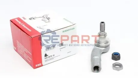 Рульовий наконечник Прав AUDI A1 SEAT CORDOBA, IBIZA III, IBIZA IV, IBIZA IV SC, IBIZA IV ST, TOLEDO IV SKODA FABIA I, FABIA I PRAKTIK, FABIA II, RAPID, ROOMSTER 1.0-2.0D 08.99 FAG 840067910 Купити в Україні