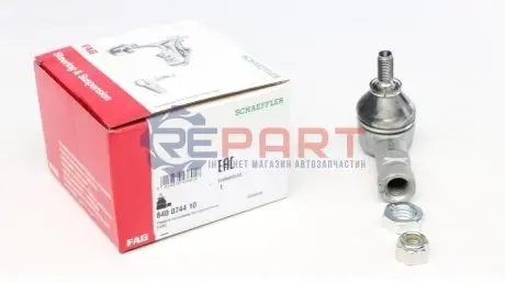 Фото Наконечник тяги рульової Ford Granada/Scorpio 2.8-2.9i 85-94 FAG (840074410) зображення 1