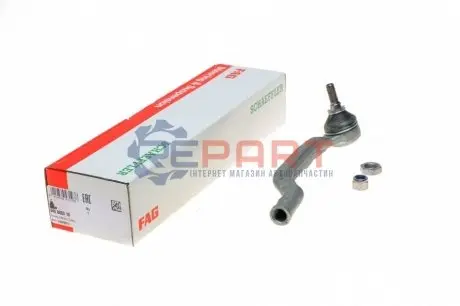 Наконечник тяги рульової (R) Renault Trafic II/III/Laguna II/Opel Vivaro A/B/Nissan Primastar 01- FAG 840088010 Купити в Україні