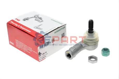 Рульовий наконечник Лів SEAT AROSA, CORDOBA, CORDOBA VARIO, IBIZA II, INCA, TOLEDO I VW CADDY II, CORRADO, GOLF II, GOLF III, GOLF IV, JETTA II, LUPO I, PASSAT B3/B4 1.0-Electric 08.83-07.06 FAG 840118810 Купити в Україні