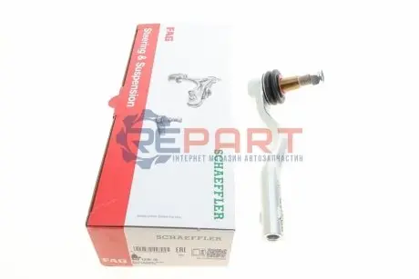 Фото 1 — Наконечник тяги рульової (R) MB E-class (W212) 11-16/GLK-class (X204) 08-15/CLS (C218) 13-17 FAG (840 1236 10) Фото Наконечник тяги рульової (R) MB E-class (W212) 11-16/GLK-class (X204) 08-15/CLS (C218) 13-17 FAG (840 1236 10) зображення 1