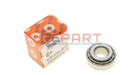 Фото Підшипник маточини (передньої) MB (W201) 82-93 FAG (KLM11749.LM11710) зображення 1