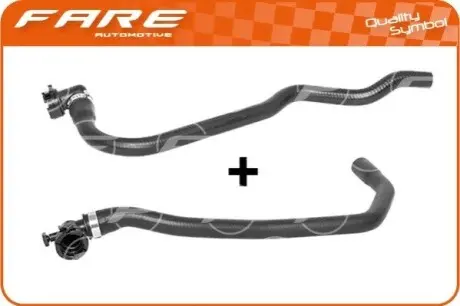 Шланг радіатора к-т Fare 11045 Купити в Україні