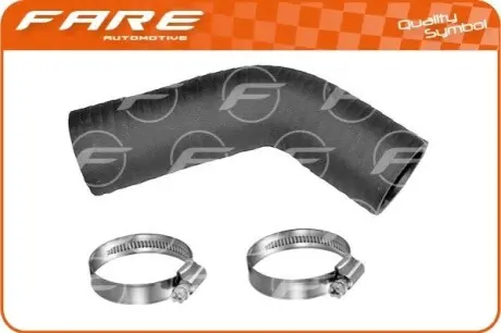 Патрубок інтеркулера Skoda Fabia/ Octavia/ VW Polo 1.4/1.9 TDI 00 Fare 11083 Купити в Україні