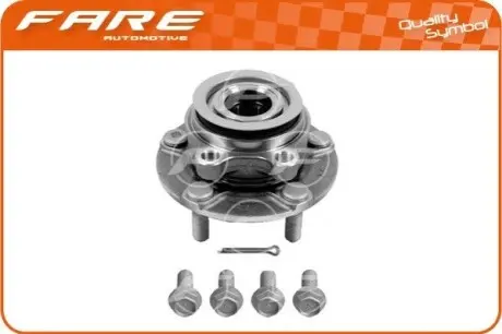 Підшипник маточини (передньої) Nissan Juke/Leaf/NV200/Qashqai I/X-Trail/Renault Koleos I 07- (+ABS) Fare 14188 Купити в Україні