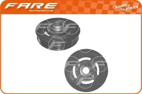 Шків колінвалу Toyota Avensis 2.0/2.4 00-08 (7PK) Fare 4268 Купити в Україні
