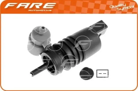 Насос омивача скла (дуальний) VW Caddy III/T5 03 Fare 9719