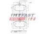 Фото Колодки гальмівні (передні) Alfa Romeo 147/156/Lancia Lybra 97-06 (Lucas-Girling) (з датчиками) FAST (FT29054) зображення 1