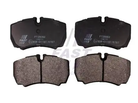 Колодки гальмівні (задні) Iveco Daily III-VI 99- (Brembo) FAST FT29092