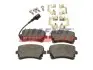 Колодки гальмівні (задні) VW T5 03-15/T6 15- (Lucas/TRW) (+датчик) FAST (FT29174) зображення 1