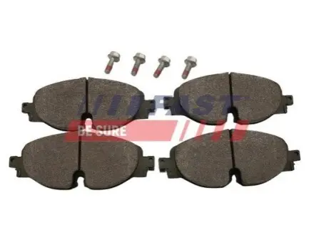 Колодки гальмівні (передні) Audi A3/Q2/Q3/Seat/Skoda Octavia/Kodiaq/VW Golf/Passat B8 12-(+датчик) FAST FT29180 Купити в Україні