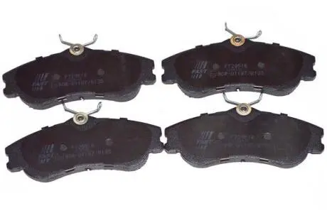 Колодки гальмівні (передні) Citroen Berlingo/Peugeot Partner 96- (Lucas-Girling) FAST FT29516 Купити в Україні