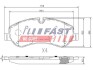 Колодки Тормозные Ford Transit 13 Перед Без Датчика FAST FT29549 (фото 1)