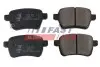 КОЛОДКИ ТОРМОЗНЫЕ FIAT TIPO 16> ЗАД БЕЗ ДАТЧИКА FAST (FT29554) изображение 1