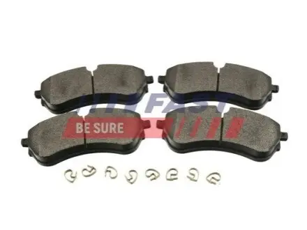 Колодки гальмівні (передні/задні) VW Crafter/MAN TGE 16- FAST FT29580 Купити в Україні