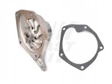 Помпа води Renault Kangoo/Megane/Nissan Qashqai/Note 1.5dCi 05- (металева крильчатка) FAST FT57174