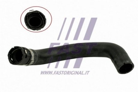 Патрубок радиатора Citroen Jumper Fiat Ducato Peugeot Boxer 2.2D 04.06- FAST FT61003