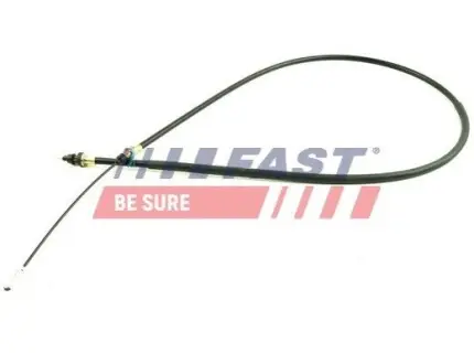 Трос ручника (задній) Renault Master 98- (1737/1439mm) (суппорт) FAST FT69019 Купити в Україні