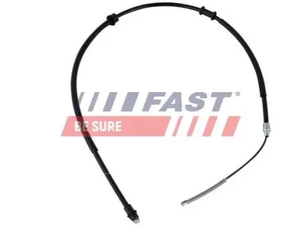 ТРОС ТОРМОЗНОЙ FIAT PANDA 03> ЗАД ЛЕВ 1408/1163 MM FAST FT69156
