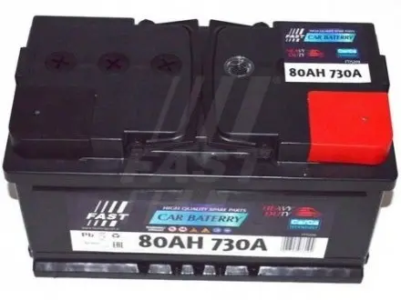 Акумуляторна батарея 80Ah/740A (315x175x175/+R/B13) FAST FT75209