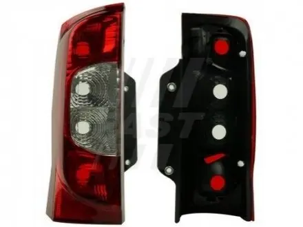 ФАРА ЗАД. FIAT FIORINO 07> ЛЕВ КОМБИ КРЫШКА FAST FT86381