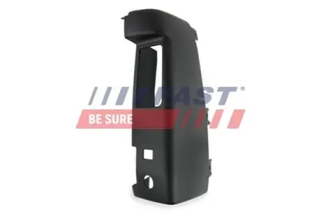 Кут бампера FIAT DUCATO 06> ЗАД ЛЕВ ЧЕРНЫЙ HEAVY 180° FAST FT90886