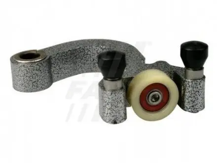 Ролик дверей (бічних/средний) Fiat Ducato/Peugeot Boxer 02-06 (з кронштейном) (R) FAST FT95252 Купити в Україні