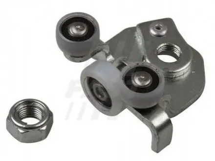 Фото Ролик дверей (бічних/верхній) Fiat Ducato/Peugeot Boxer 06- (з кронштейном) (R) FAST (FT95350) зображення 1