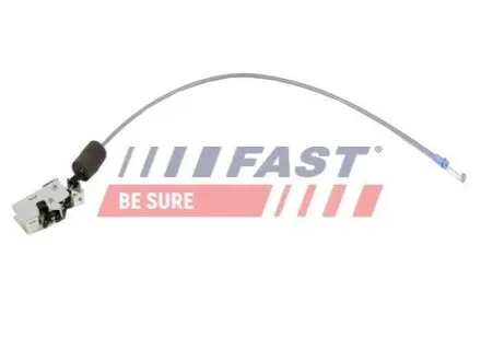 Замок дверей (задніх/знизу/L) Ford Transit 01- (з тросом) FAST FT95445 Купити в Україні