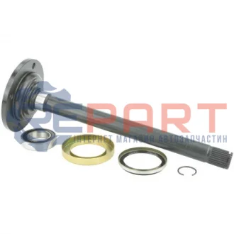 Піввісь перед Прав. (28z L376mm) L200/PAJERO SPORT II-III 2.5 DI-D 4WD 05-15 FEBEST 0412-KB4FRH