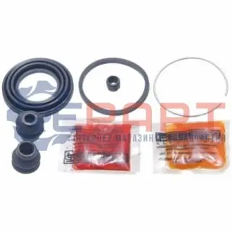 РЕМКОМПЛЕКТ СУППОРТА ТОРМОЗНОГО ЗАДНЕГО (MITSUBISHI PAJERO III MONTERO V65W/V75W 2000-2006) FEBEST 0475-V75R Купити в Україні