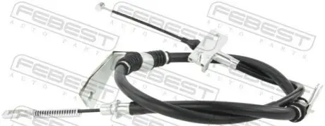 Cable Pull, parking brake FEBEST 14100REXDISCRH Купити в Україні