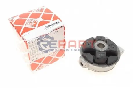 Подушка коробки передач задн Лів (мкпп) AUDI 80 B2, 80 B4, COUPE B2 VW PASSAT B2, SANTANA 1.3-2.0 08.78-12.94 Febi Bilstein 01110 Купити в Україні