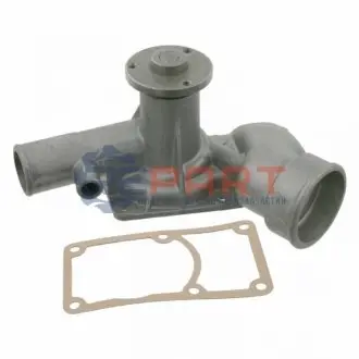 Насос охолоджуючої рідини, з ущільненням OPEL CORSA A, CORSA A TR, KADETT D, KADETT E, MANTA B 1.0/1.2/2.0 08.77-03.93 Febi Bilstein 01255