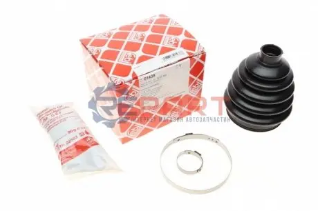 Фото 1 — Пильник ШРКШ (зовнішній) Opel Astra 1.4 16V/1.6 16V/1.7TD 98- (21.7x77x100) FEBI BILSTEIN (01438) Фото Пильник ШРКШ (зовнішній) Opel Astra 1.4 16V/1.6 16V/1.7TD 98- (21.7x77x100) FEBI BILSTEIN (01438) зображення 1