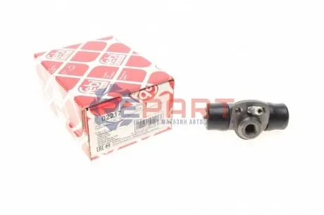 Фото 1 — Циліндр гальмівний (задній) Audi 100/80/90/A2/VW Golf/Jetta/Passat/Polo 77- FEBI BILSTEIN (02217) Фото Циліндр гальмівний (задній) Audi 100/80/90/A2/VW Golf/Jetta/Passat/Polo 77- FEBI BILSTEIN (02217) зображення 1