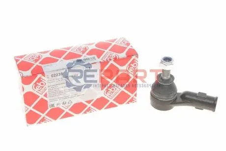 Фото 1 — Наконечник тяги рульової (R) VW Caddy II/Polo 95-04/Golf II/III 83-99/Passat 88-97 FEBI BILSTEIN (02238) Фото Наконечник тяги рульової (R) VW Caddy II/Polo 95-04/Golf II/III 83-99/Passat 88-97 FEBI BILSTEIN (02238) зображення 1