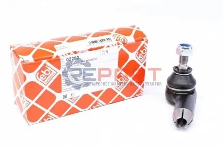 Фото 1 — Наконечник тяги рульової (R) Audi 100 C3 82-91 FEBI BILSTEIN (02280) Фото Наконечник тяги рульової (R) Audi 100 C3 82-91 FEBI BILSTEIN (02280) зображення 1