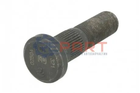 Болт колеса M22x1,5 x88/98мм (довжина різьби 47мм, Сталь) ROR Febi Bilstein 02504 Купити в Україні