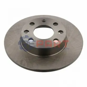 Фото Диск гальмівний (передній) Opel Corsa A 82-91/Kadett D/E 79-91 (236x10) FEBI BILSTEIN (02586) зображення 1