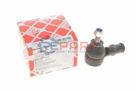 Наконечник тяги рульової Opel Combo 94-/Corsa A 82-93/Corsa B 93-00/Corsa C 00-09 FEBI BILSTEIN 02625 Купити в Україні
