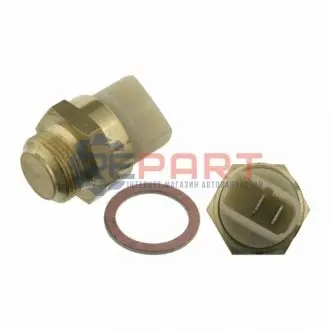 Фото Датчик увімкнення вентилятора VW T3/Passat -92 (2 конт.) (90-95°C) FEBI BILSTEIN (02754) зображення 1