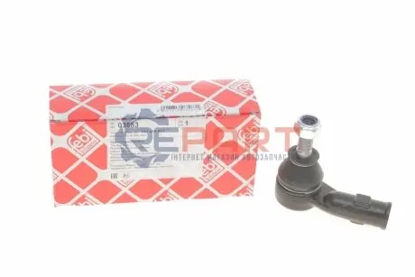 Наконечник тяги рульової (L) VW Caddy II/Polo 95-04/Golf II/III 83-99/Passat 88-97 FEBI BILSTEIN 03583 Купити в Україні